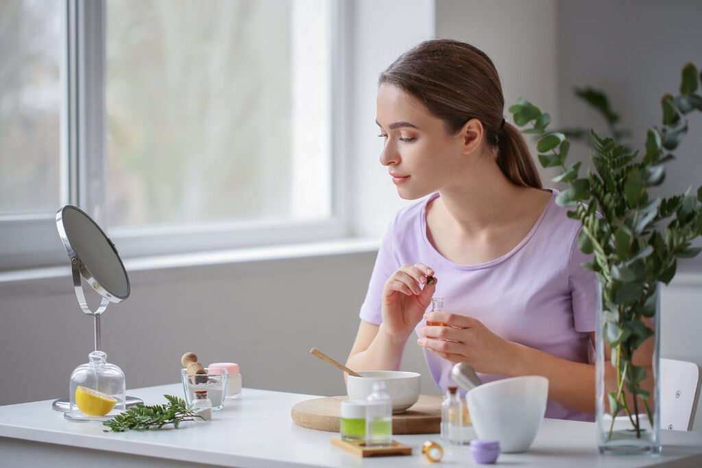 skin type test at home