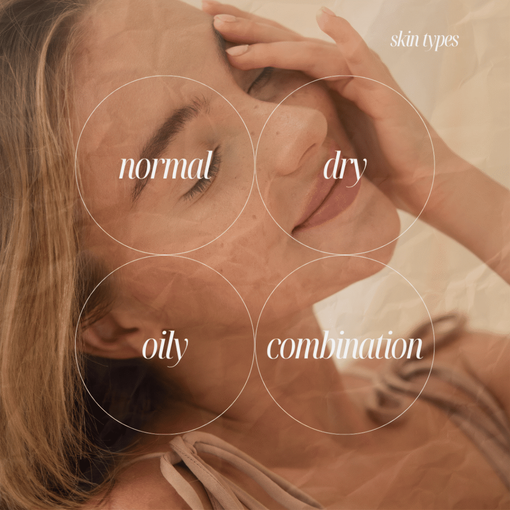 Choosing Skincare Products by Skin Type skincare guide for oily dry combination and sensitive skin types