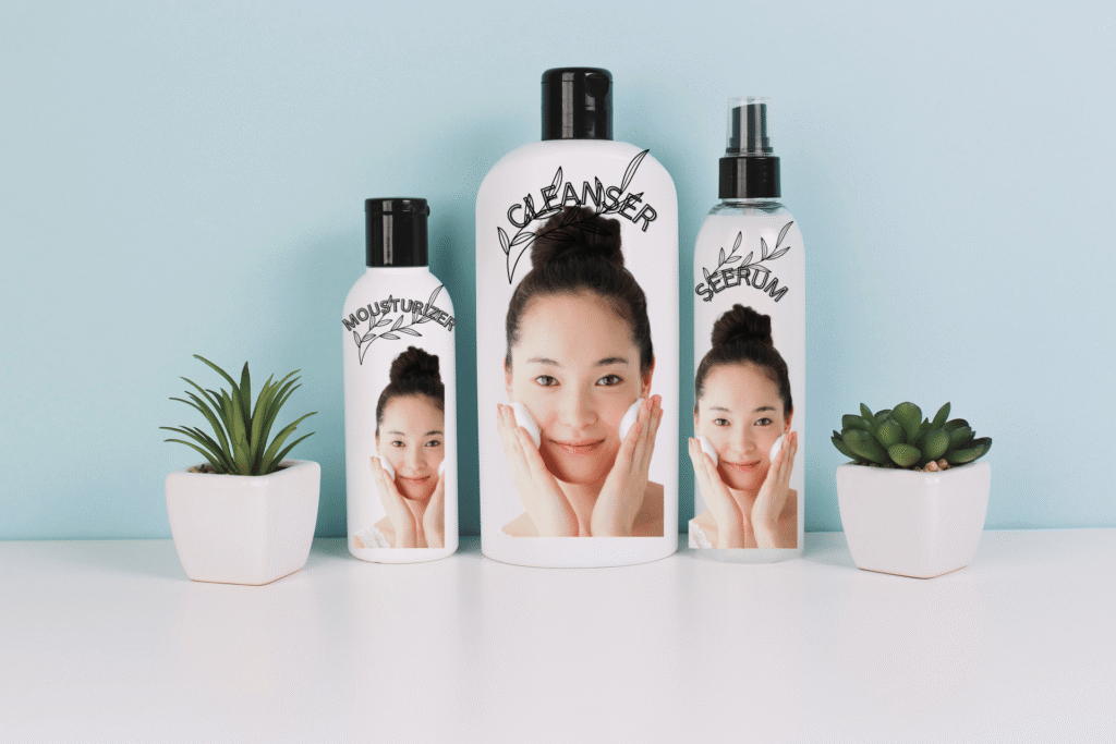 Peace and Love 3-Step Skincare Framework 3 step minimalist skincare framework - cleanse treat protect